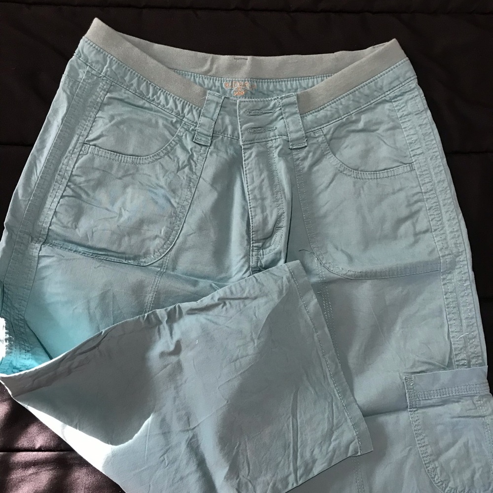 Teal capris